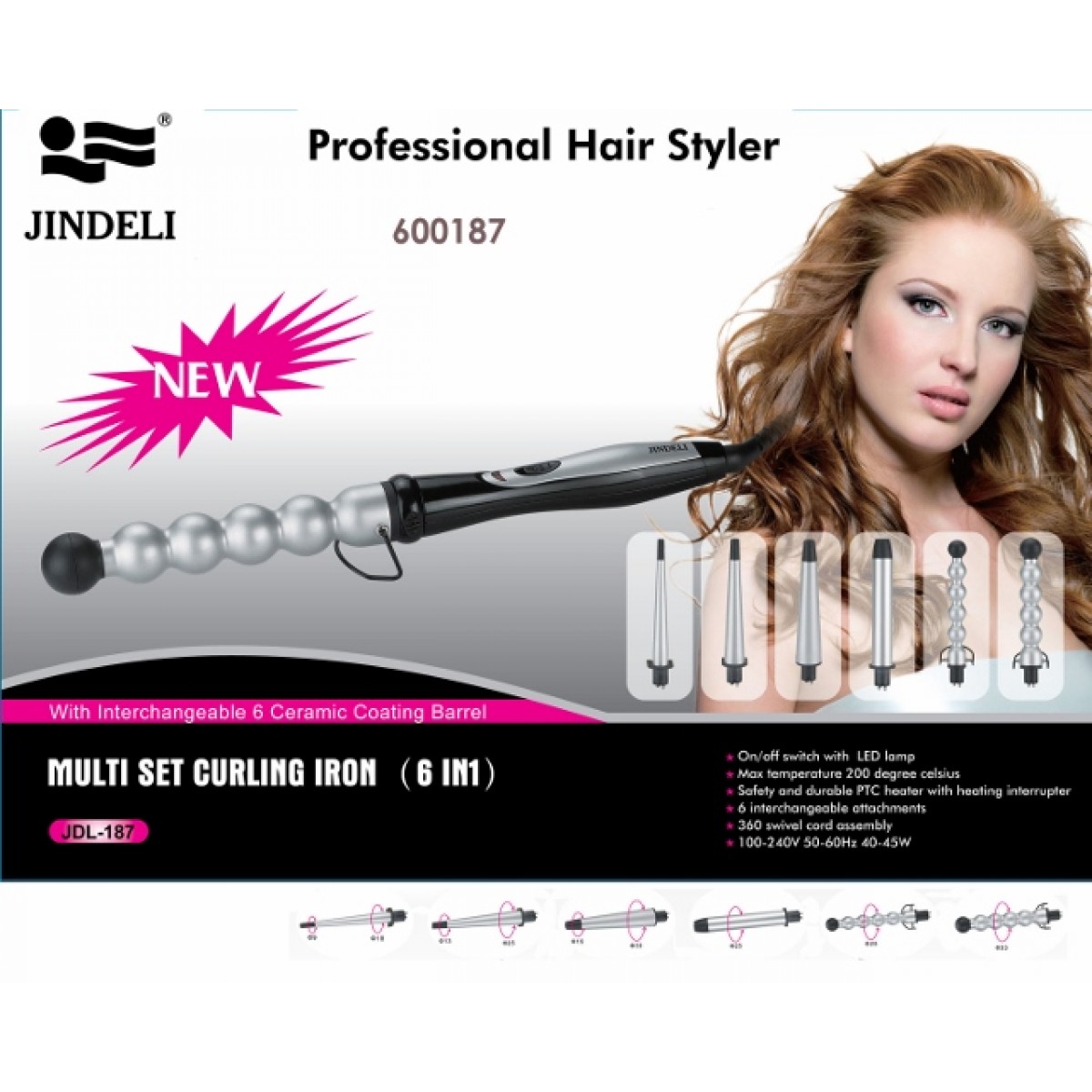 Hλεκτρικό Ψαλίδι JDL-187 Multiset